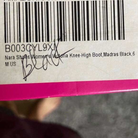 Black Heeled Boots with Buckle Detail - Picture 13 of 16